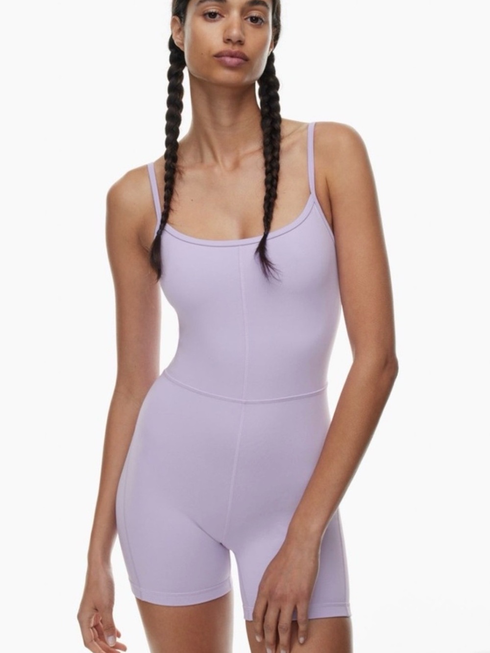 Wilfred Bright Pink Scoop Neck Romper